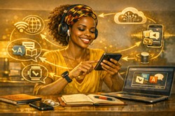 Interface affichant des actualités en ligne pour l’étude de langue